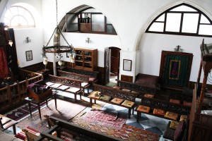 View into the sanctuary.