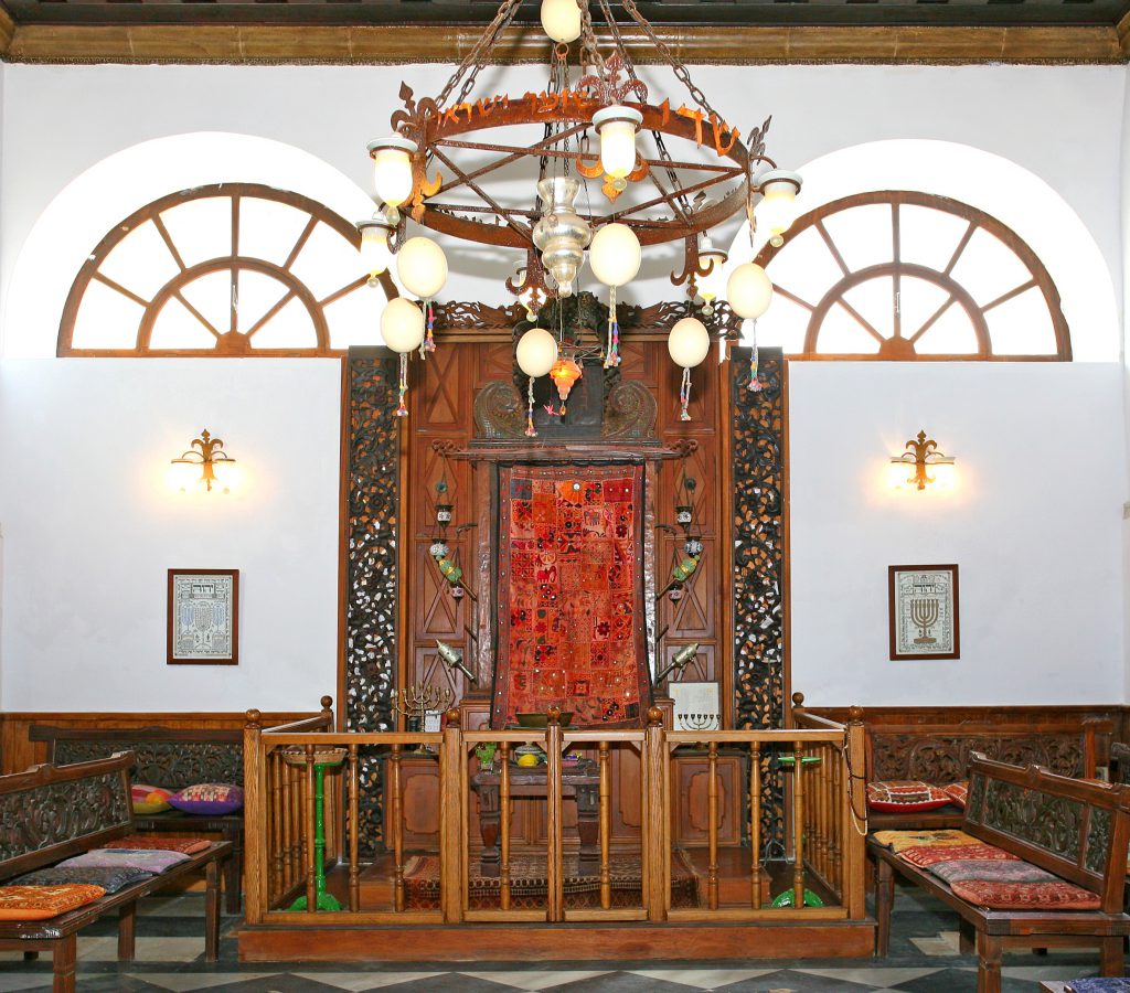 Torah Shrine (Ehal) at Etz Hayyim.