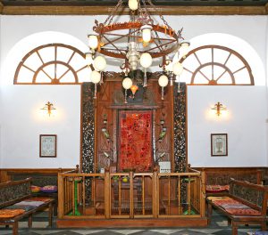 Torah Shrine (Ehal) at Etz Hayyim