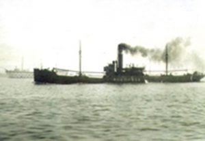 Steamship Tánaïs. © Archives of the National Maritime Museum in London